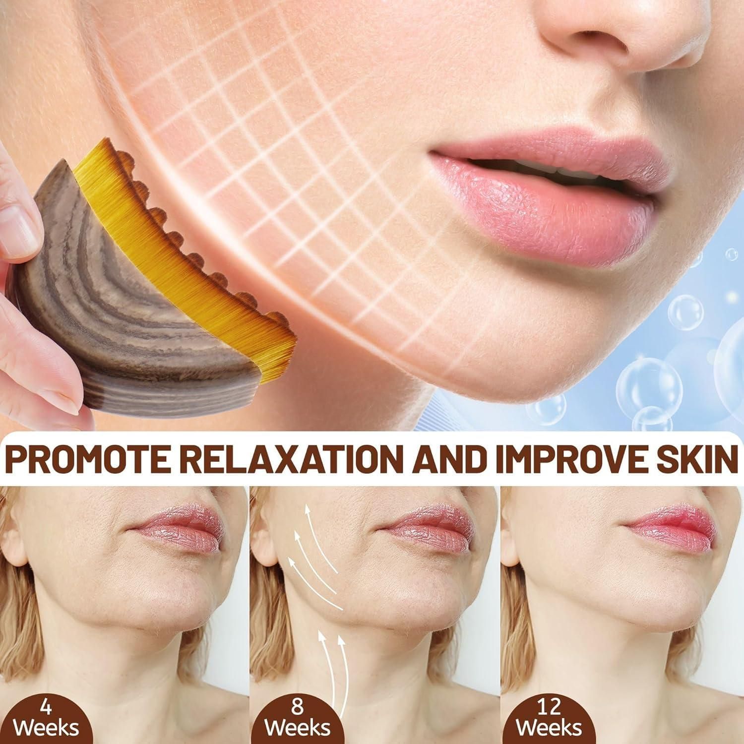 Lymphatic Contour Face Brush - Facial Massager