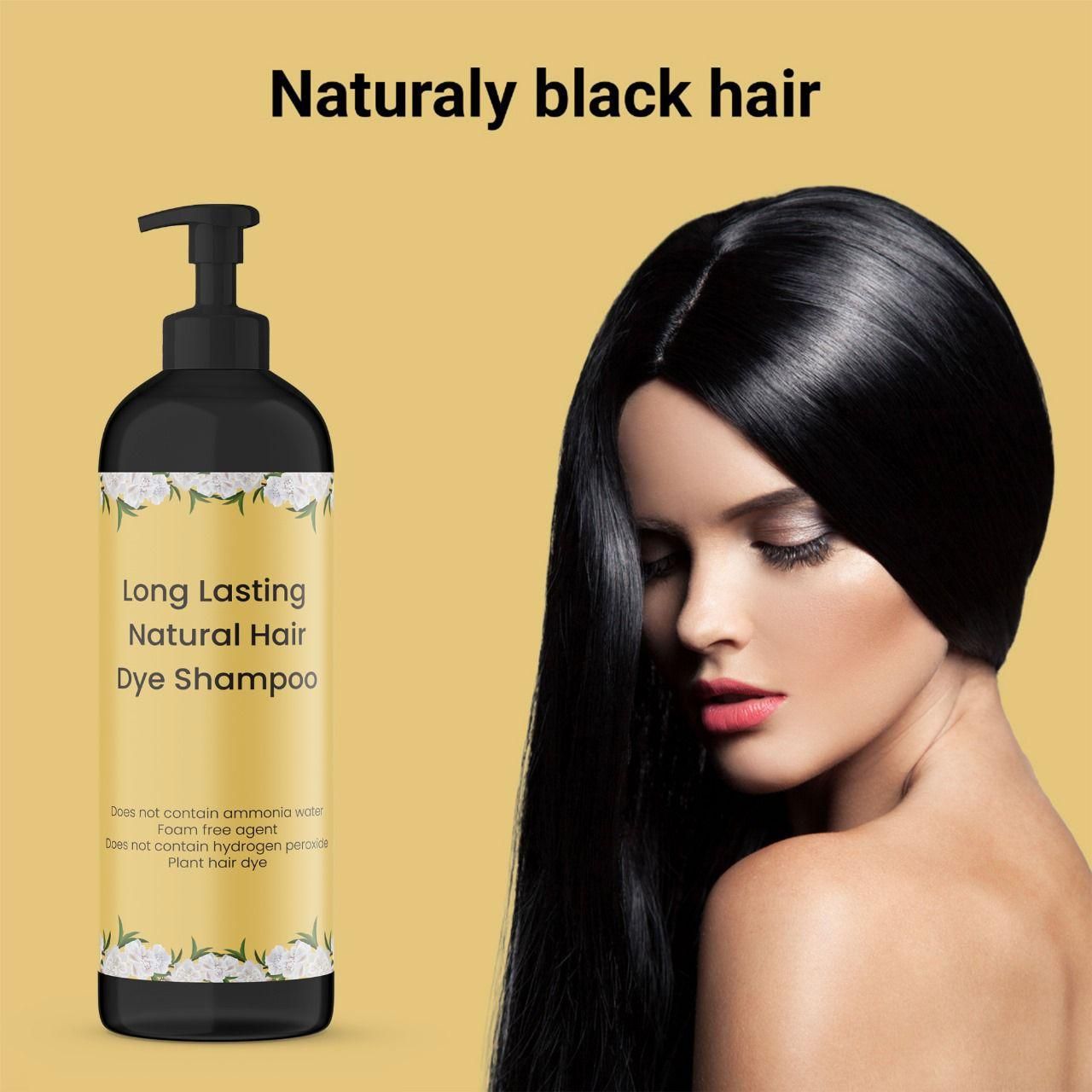 Japanese Long Lasting Natural Hair Dye Shampoo