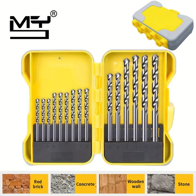 Mavexo™ - Ultra-Hard Alloy Drill Bit Kit - (Set of 13)