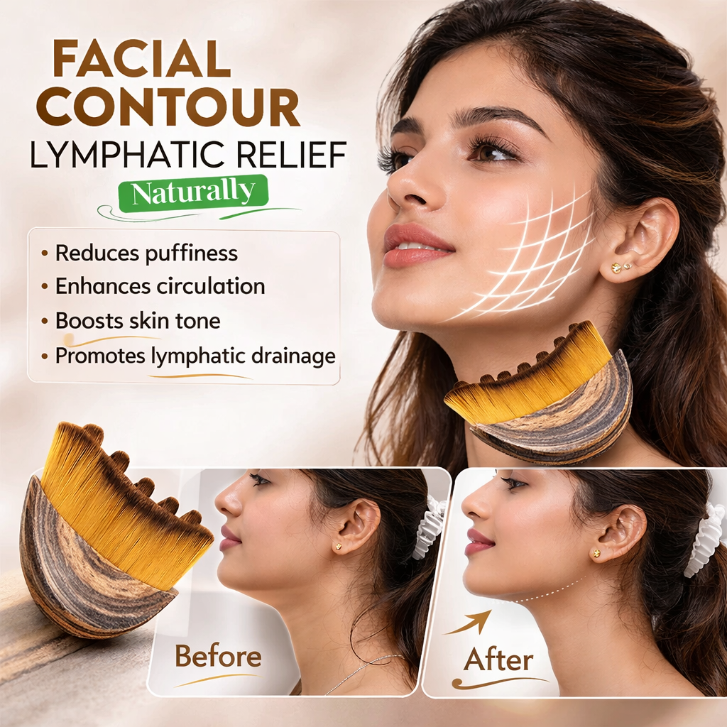 Lymphatic Contour Face Brush - Facial Massager