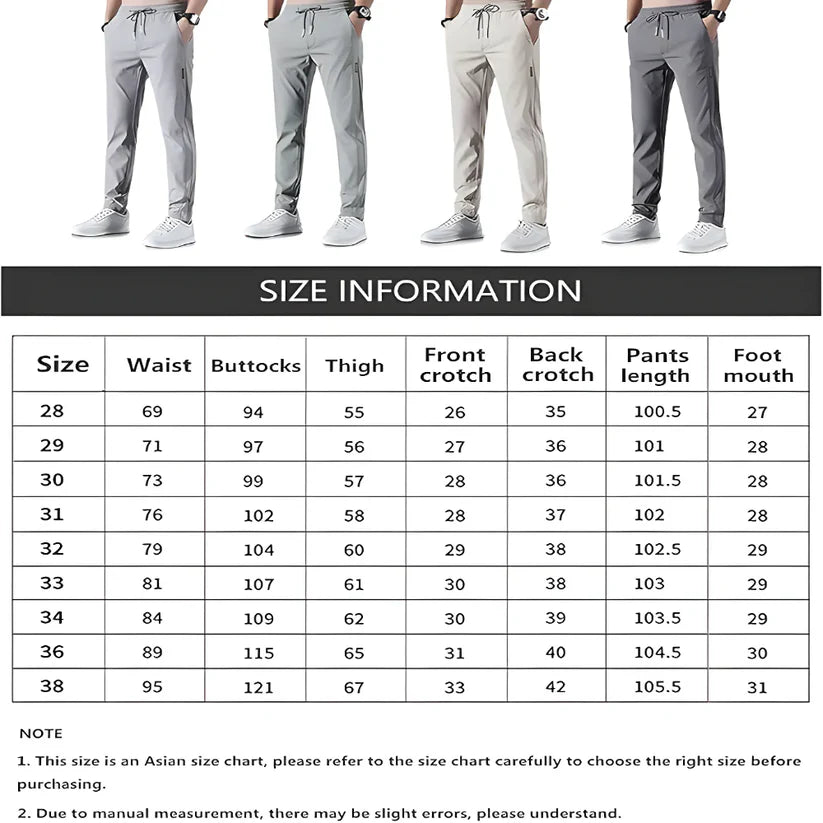 🔥Buy1 Get 1 Free💥🤩PREMIUM MEN'S HIGH STRETCH SKINNY LYCRA PANTS(Black & Gray) 🔥